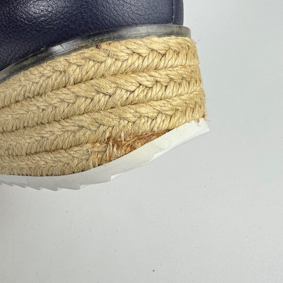 Halogen Atlantic Pacific Womens Theodora Blue Platform Sneaker Espadrille size 6 - Picture 11 of 16